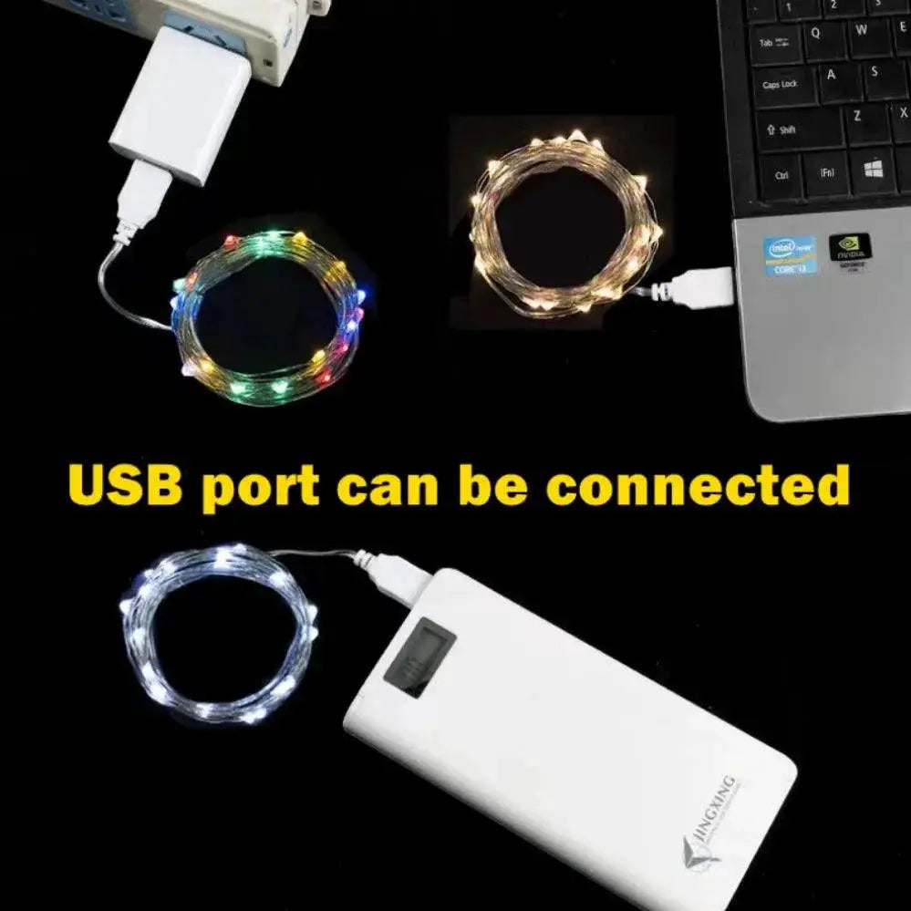 Magical USB LED Fairy Lights for Indoor and Outdoor Decor