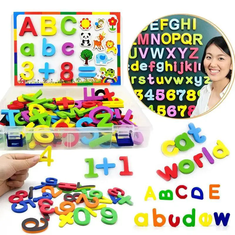 Magnetic Alphabet Letters EVA Foam Educational Toys for Kids