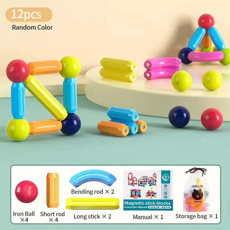 Magnetic Balls Building Blocks Set Creative Educational Toy