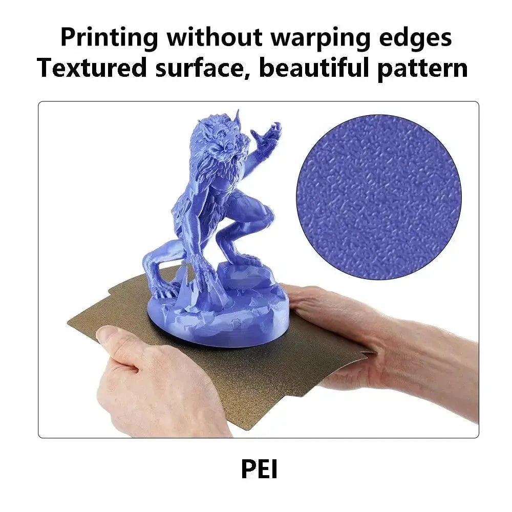 Magnetic Build Plate for 3D Printers PET PEI PEO Ender 3 S1
