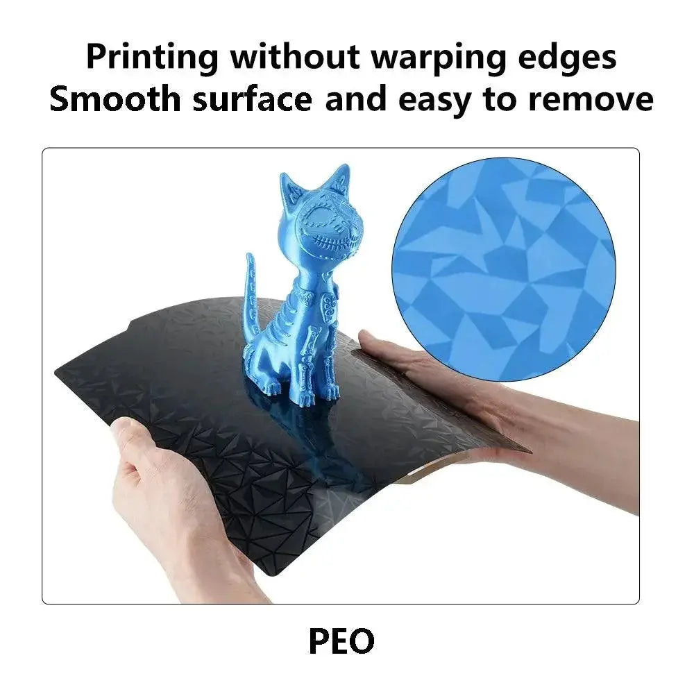 Magnetic Build Plate for 3D Printers PET PEI PEO Ender 3 S1