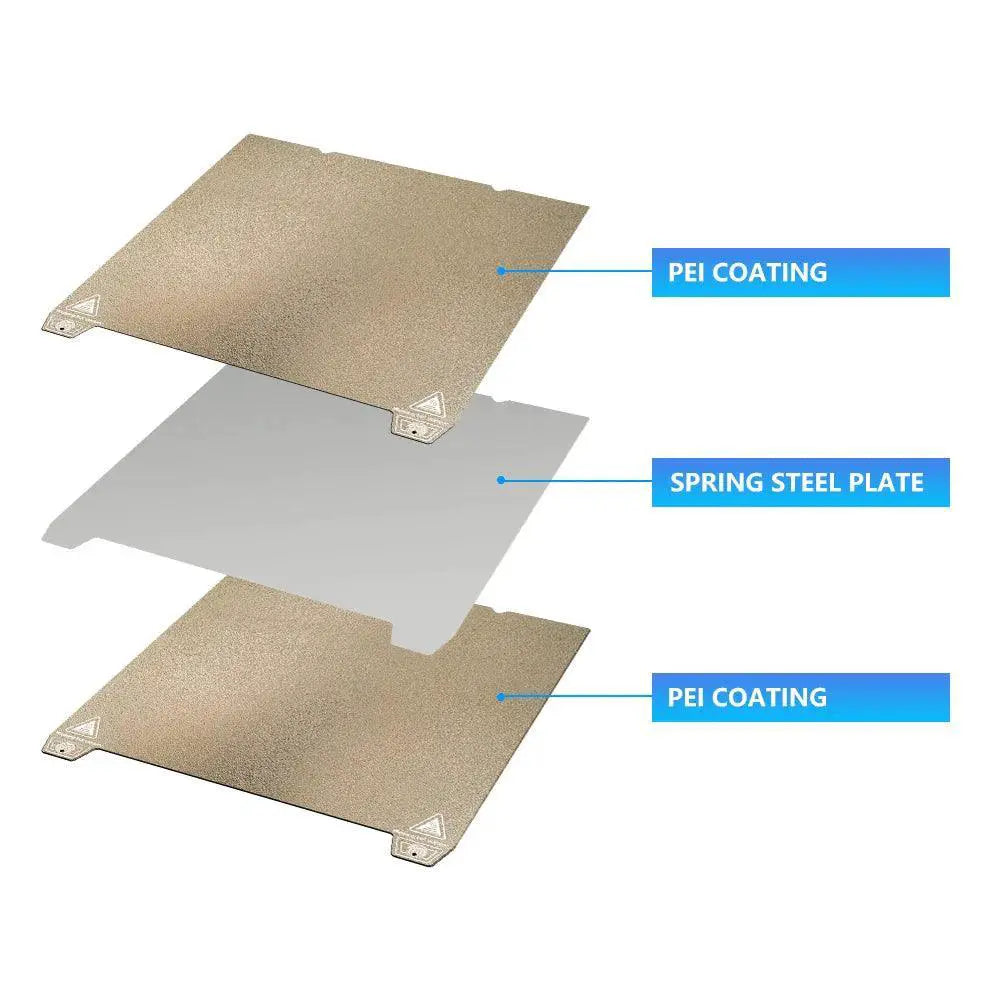 Magnetic Build Plate for 3D Printers PET PEI PEO Ender 3 S1