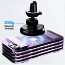 Magnetic Car Charger for iPhone Fast Charge