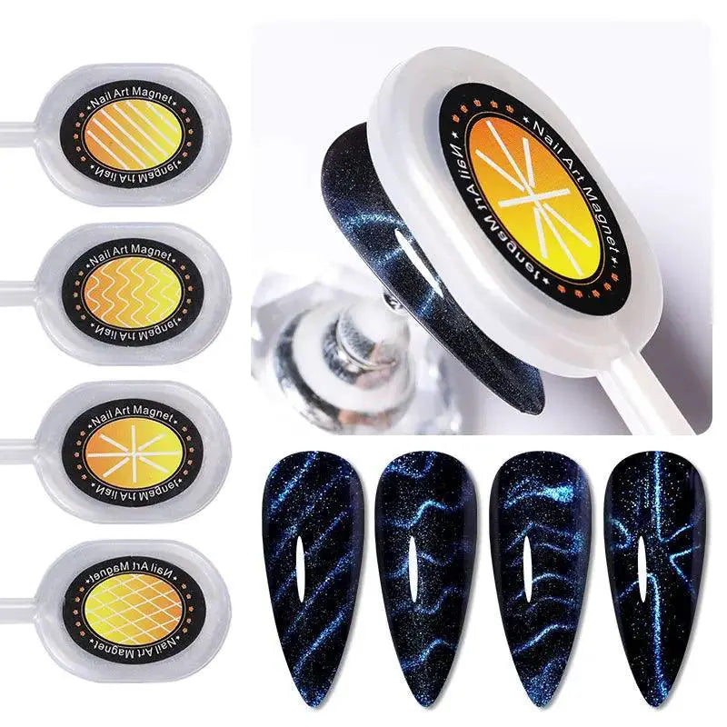 Magnetic Cat Eye Gel Nail Art Tool for Enchanting Designs