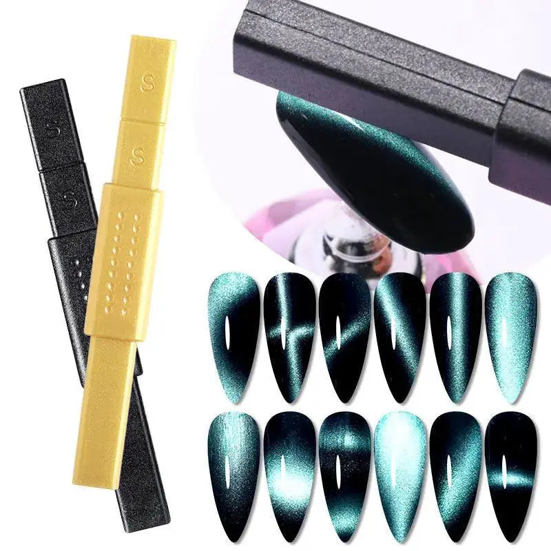 Magnetic Cat Eye Gel Nail Art Tool for Enchanting Designs
