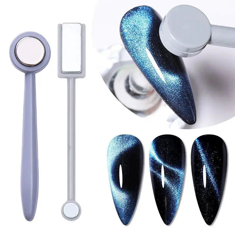 Magnetic Cat Eye Gel Nail Art Tool for Enchanting Designs