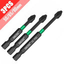 Magnetic Impact Cross Screwdriver Set for Electric Use