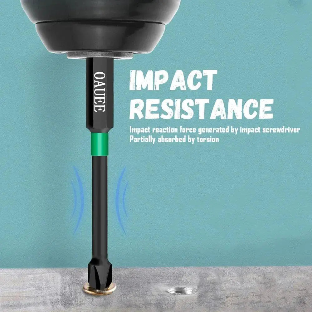 Magnetic Impact Cross Screwdriver Set For Electric Use