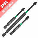 Magnetic Impact Cross Screwdriver Set for Electric Use