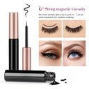Magnetic Mink Eyelashes with Waterproof Eyeliner Tools