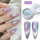 Magnetic Nail Powder Glitter Aurora Laser Cat Effect Chrome