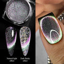 Magnetic Nail Powder Glitter Aurora Laser Cat Effect Chrome