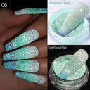 Magnetic Nail Powder Glitter Aurora Laser Cat Effect Chrome
