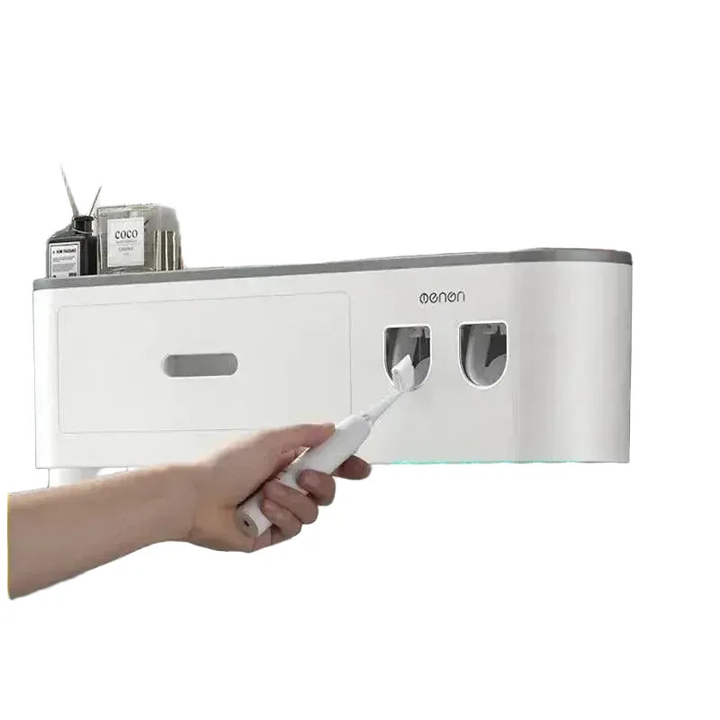 Space Saving Toothbrush Holder for Bath — product view 1