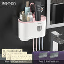 Magnetic Toothbrush Holder Stylish Bathroom Organizer