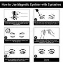Magnetic Waterproof Liquid Eyeliner for Effortless Application