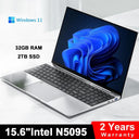 MaiChai 15.6 Laptop Intel Celeron N5095 32GB RAM 2TB SSD