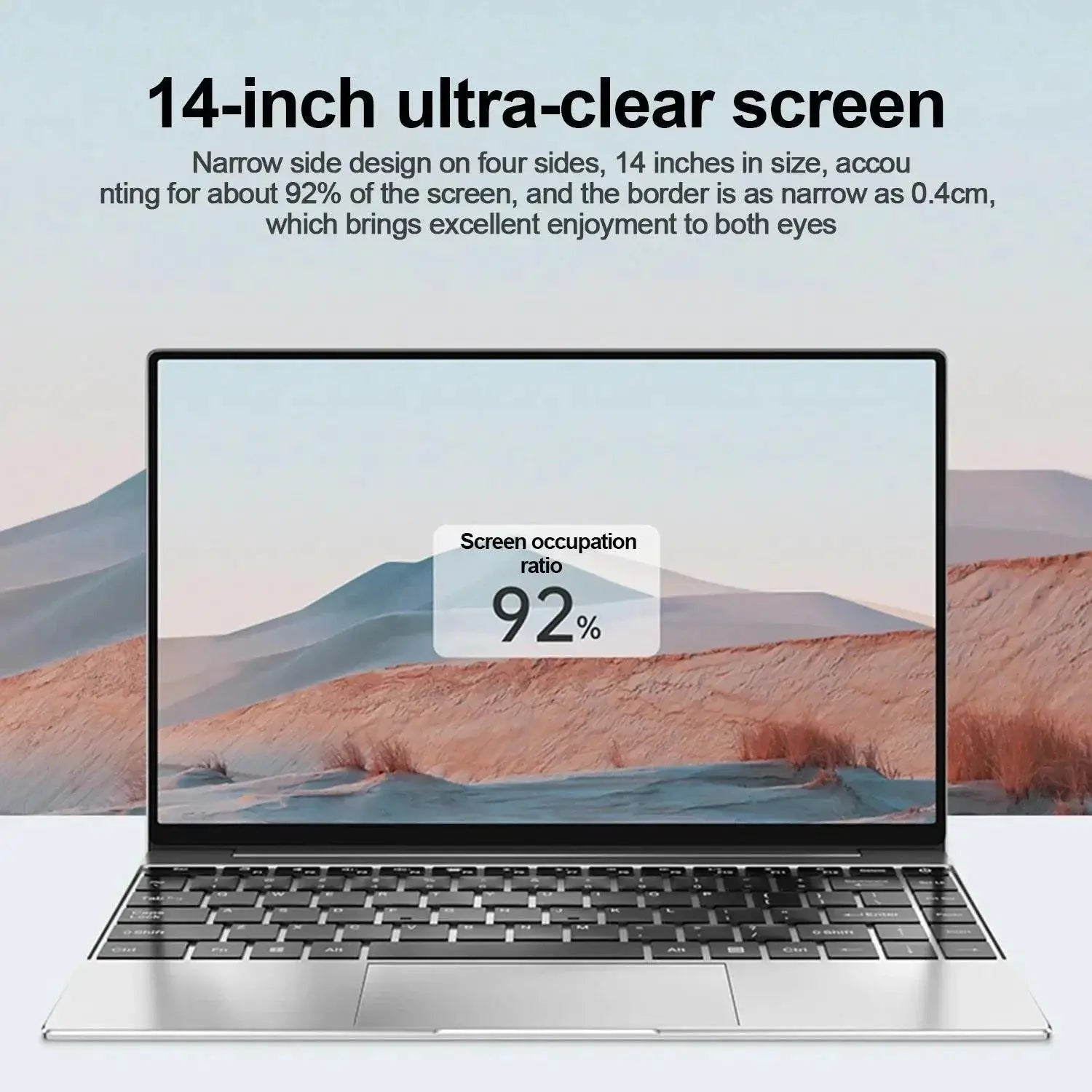 MaiChai Laptop 14.1 Inch Intel Celeron J4125 6GB RAM 1TB SSD