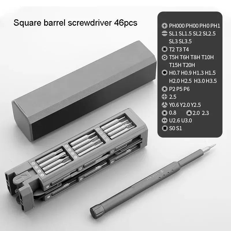 Maintenance Tool Set Versatile Screwdriver Bits For Precision
