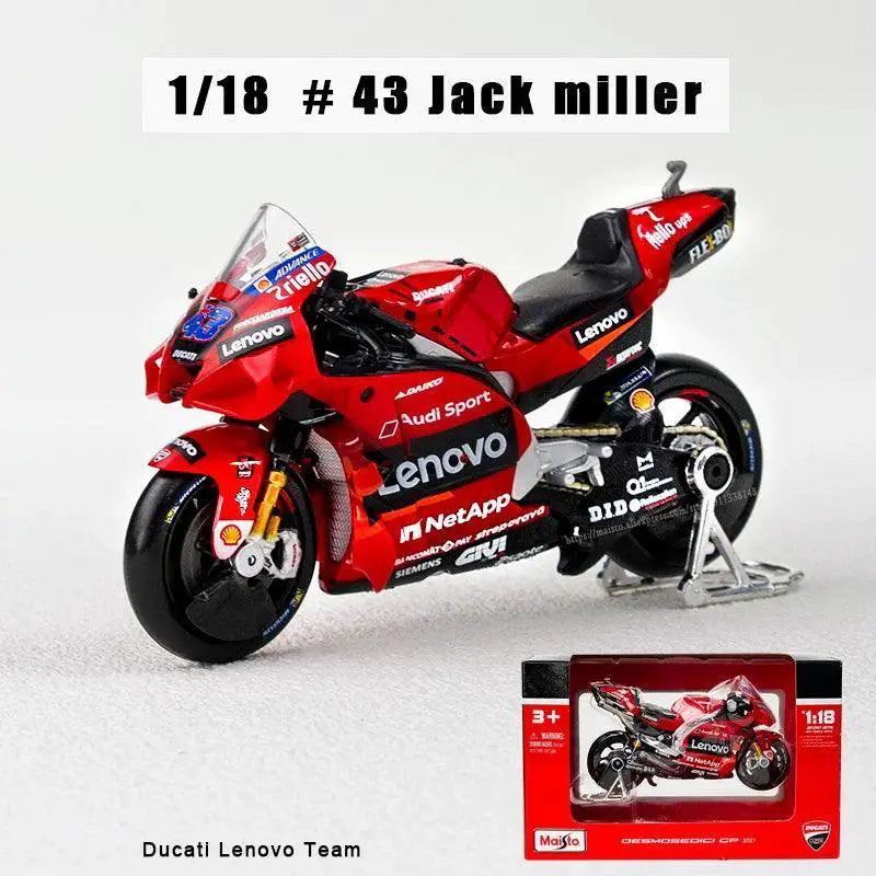 Maisto Ducati Team Diecast Moto GP Racing Motorcycle Model