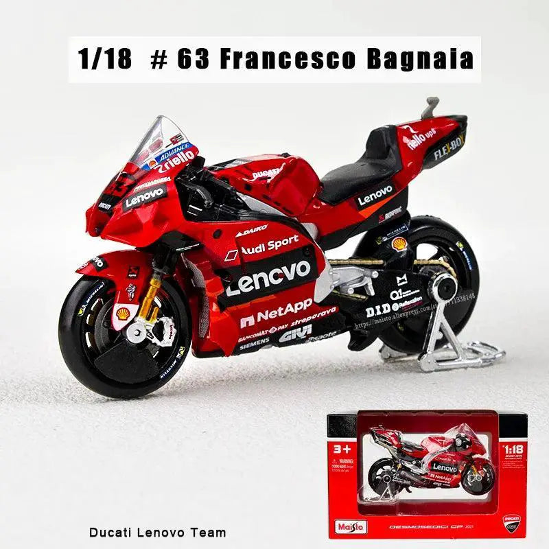 Maisto Ducati Team Diecast Moto GP Racing Motorcycle Model