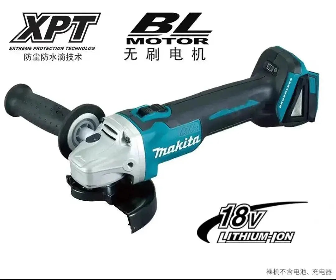 Makita GDA404 18V Brushless Angle Grinder Cutter 6Ah