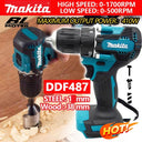 Makita DDF487 18V Brushless Electric Drill for Impact Use