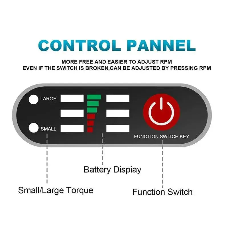 Makita DTW600 Brushless Electric Screwdriver 18V Battery