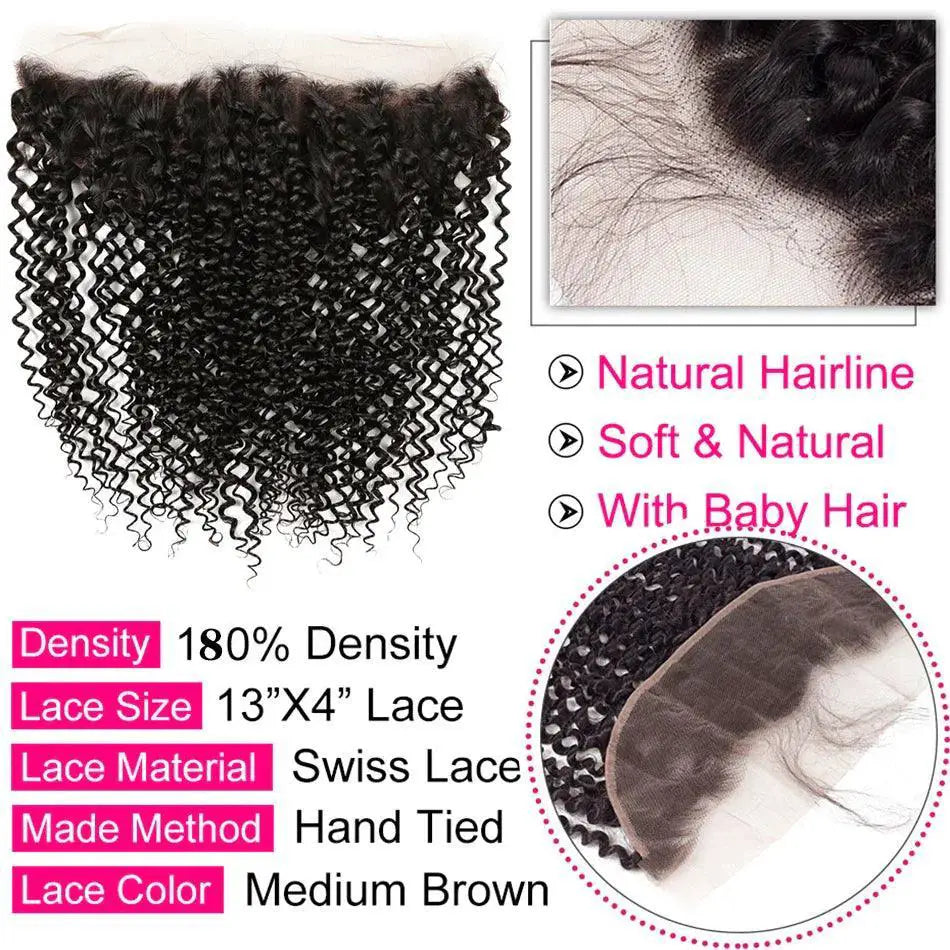 Malaysian Water Wave Hair Bundle Luxe Virgin Frontal
