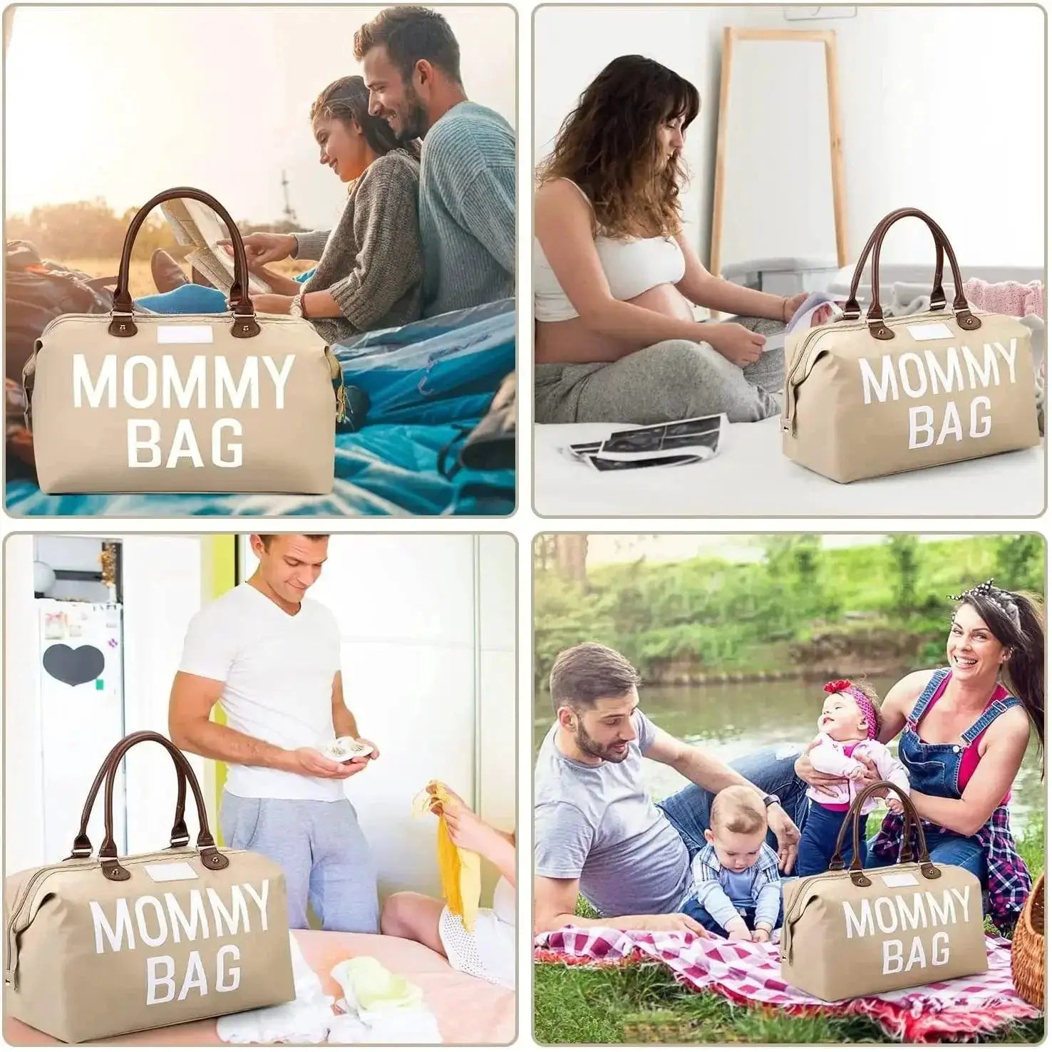 Mama Tote Bag Maternity Diaper Bag Large Capacity Mommy
