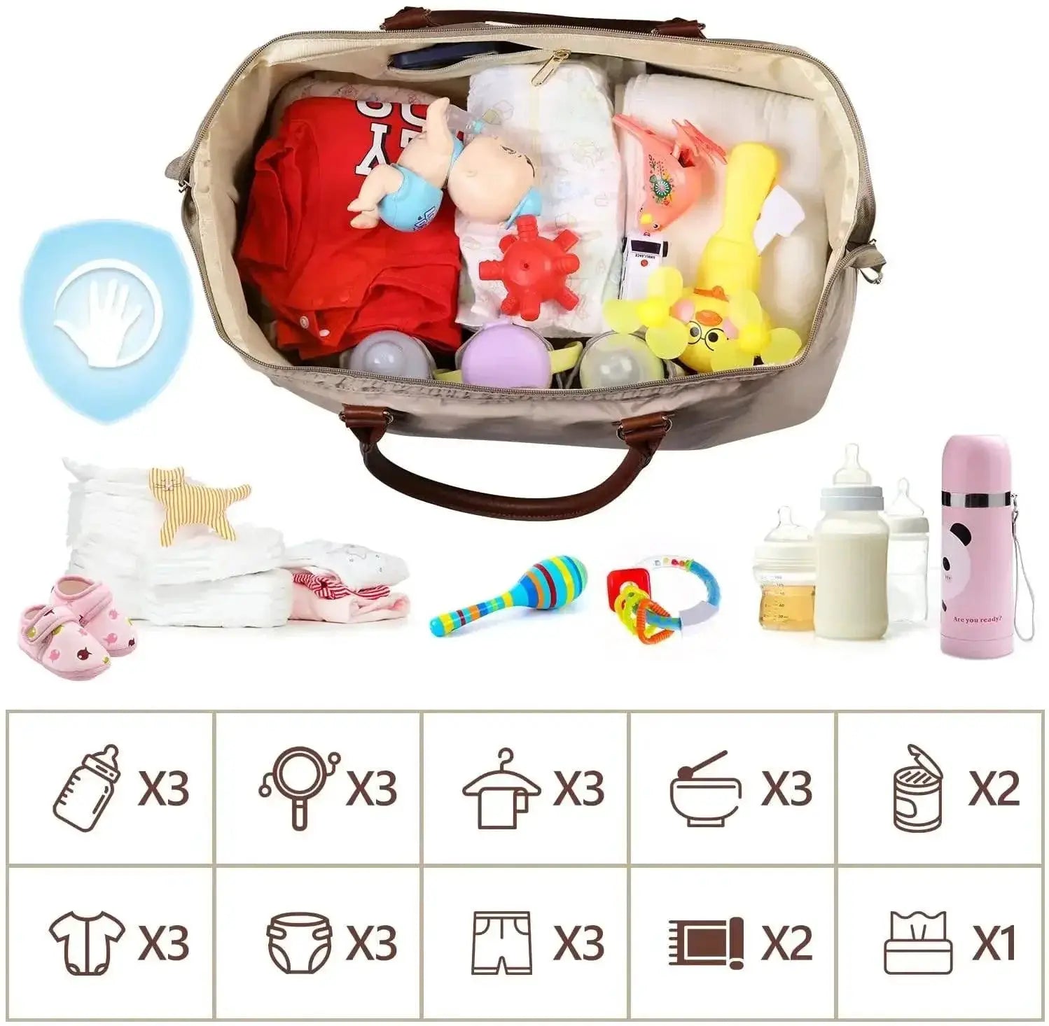 Mama Tote Bag Maternity Diaper Bag Large Capacity Mommy