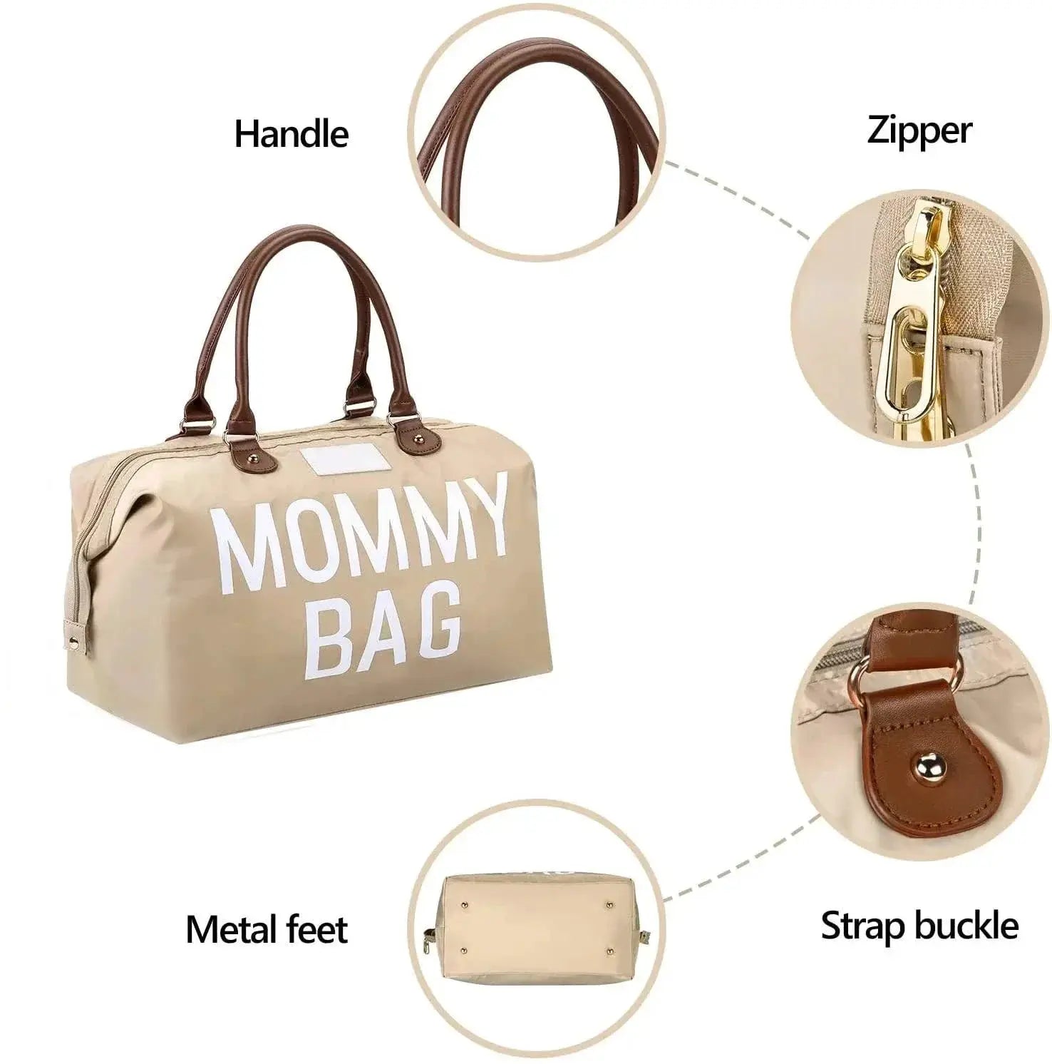 Mama Tote Bag Maternity Diaper Bag Large Capacity Mommy