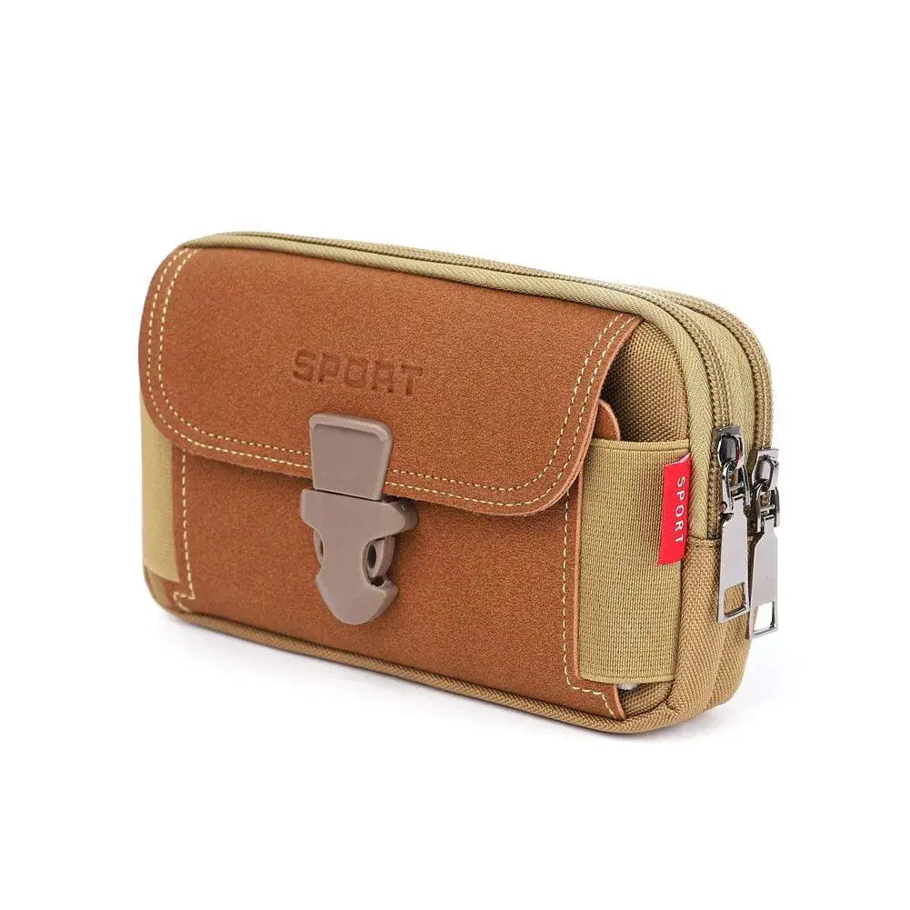 Mens Tactical Belt Pouch For Mobile Phone Waist Pack