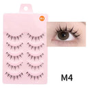 Manga-Inspired Wispy False Eyelashes for Natural Glamour
