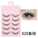 Manga-Inspired Wispy False Eyelashes for Natural Glamour