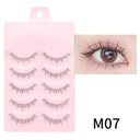 Manga-Inspired Wispy False Eyelashes for Natural Glamour