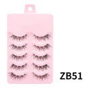Manga-Inspired Wispy False Eyelashes for Natural Glamour