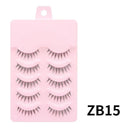 Manga-Inspired Wispy False Eyelashes for Natural Glamour