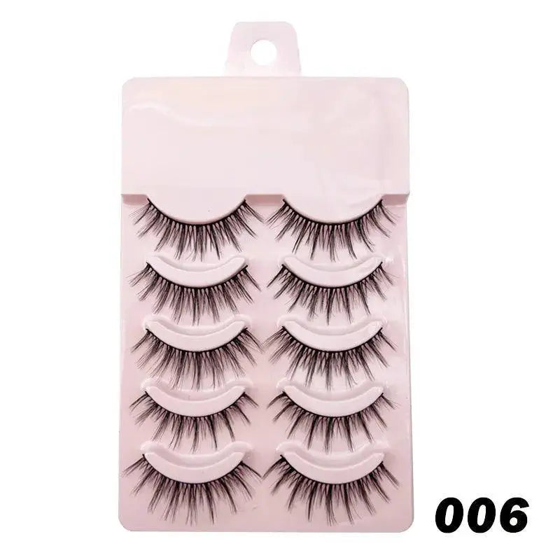False Eyelashes for Everyday Glamour — X001