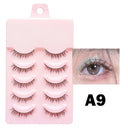 Manga-Inspired Wispy False Eyelashes for Natural Glamour