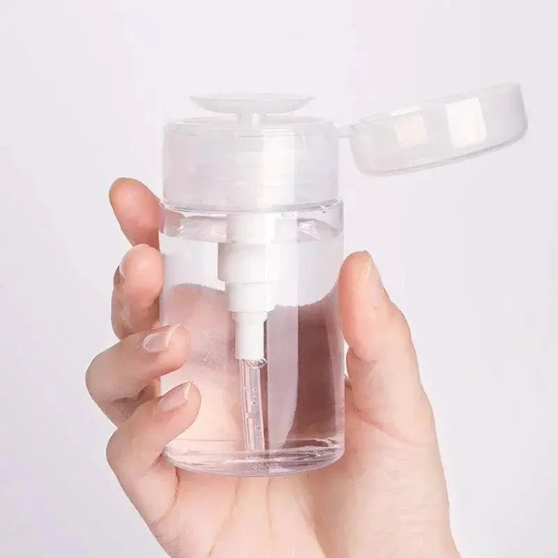 Manicure Nail Care Pump Bottles Practical Stylish Dispenser