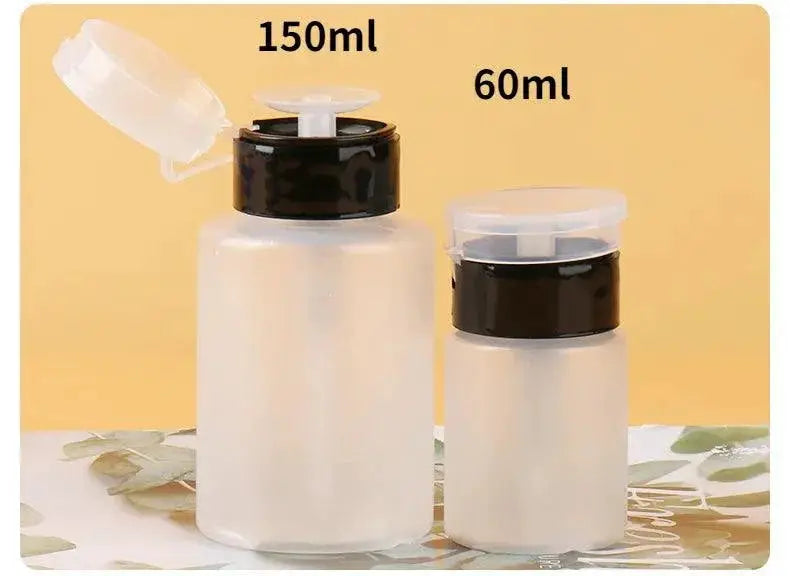 Manicure Nail Care Pump Bottles Practical Stylish Dispenser