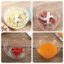 Manual Meat Mincer Garlic Press And Vegetable Cutter 3 In One Tools 500 To 900ML