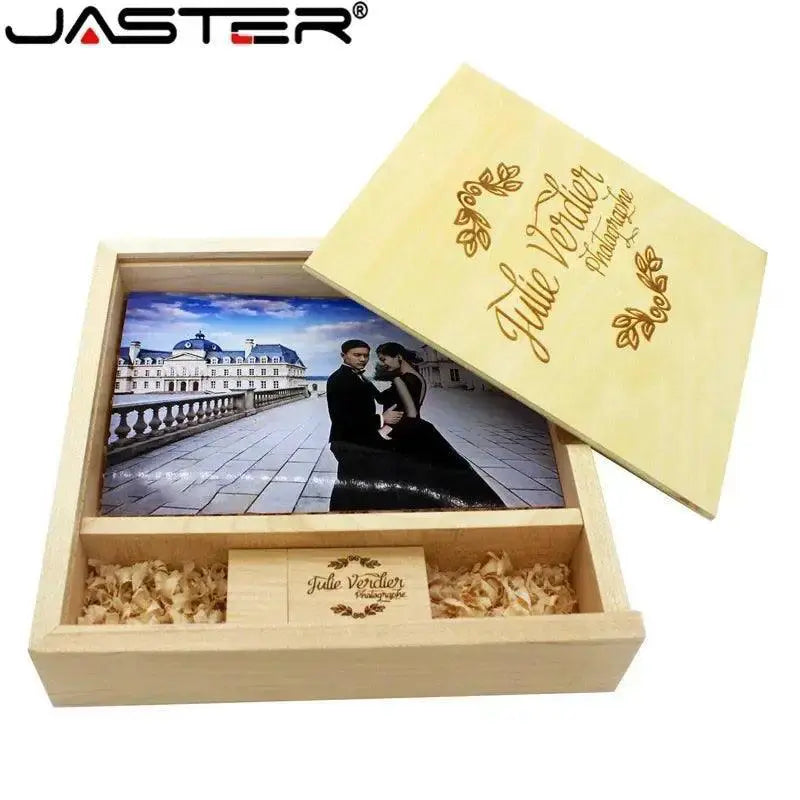 Maple Wood USB Photo Memories Personalized Photography Gift