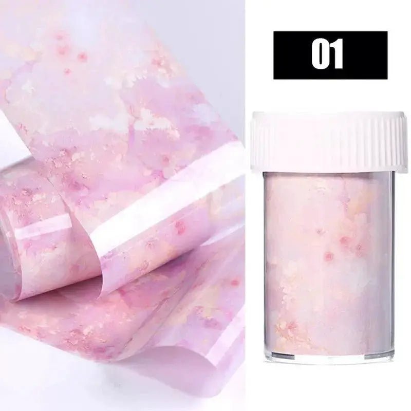 Marble Nail Foils For Creative DIY Nail Art Elevate Style