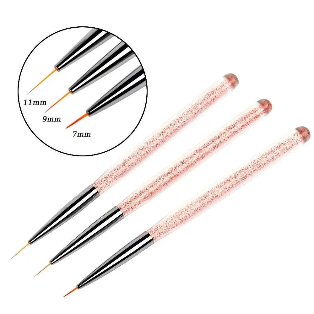 Nail Art Kit for Pros with Precision — oblique