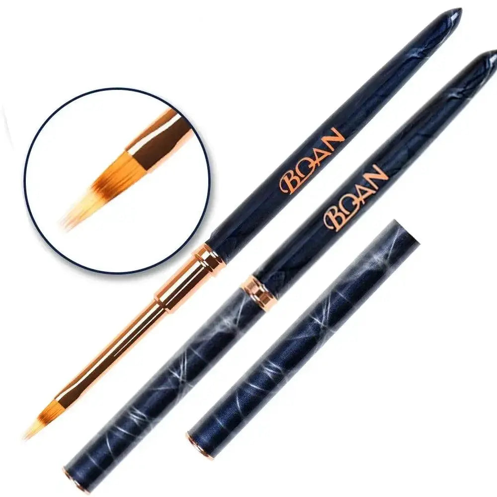 Marbled Nail Brush Kit For Professional Nail Artistry Tools