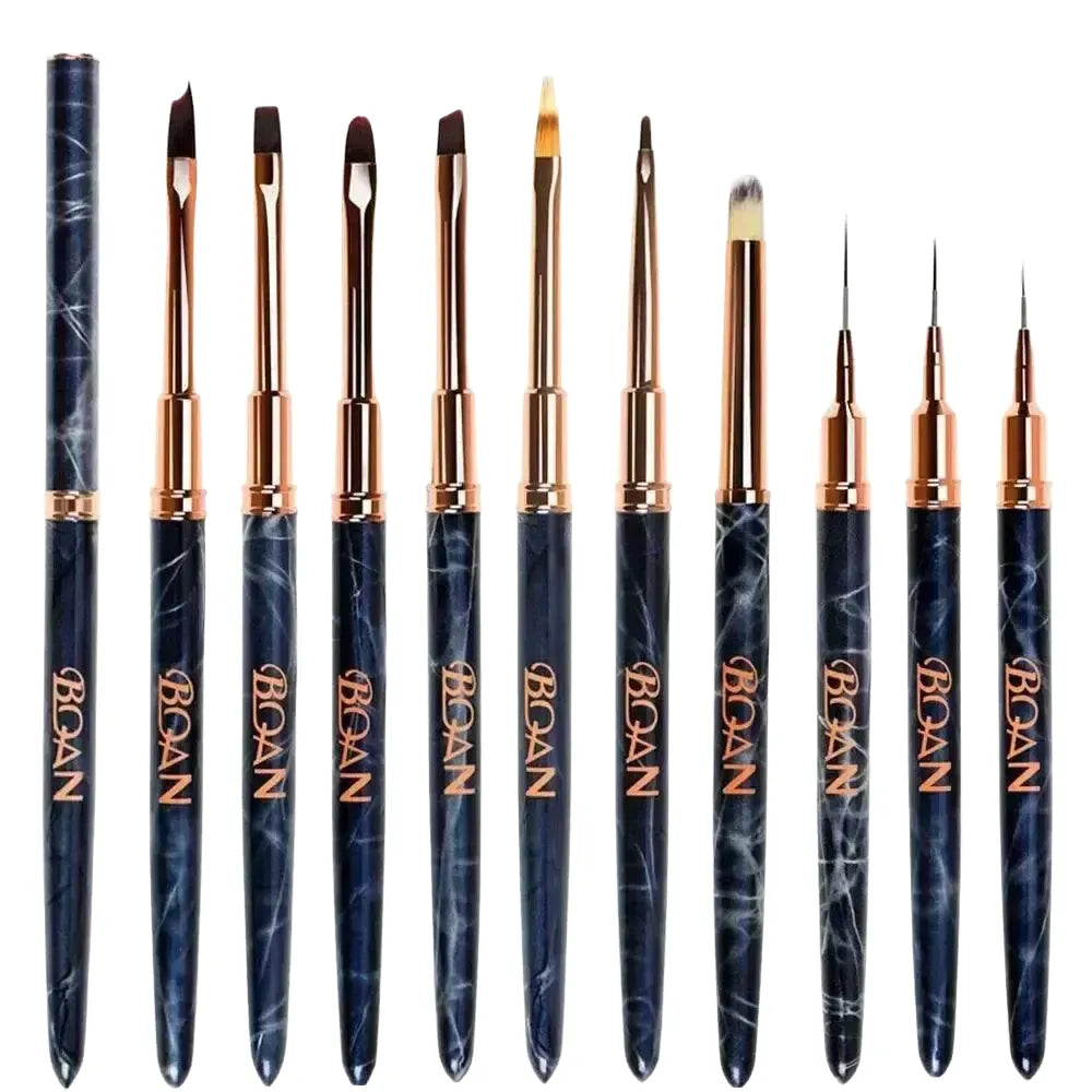 Nail Art Kit for Pros with Precision — 6pcs