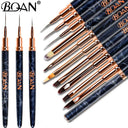 Marbled Nail Brush Kit for Professional Nail Artistry Tools