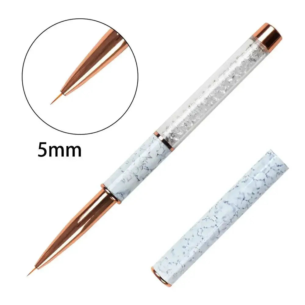 Precision Nail Brush for Salon Nail Art — oval